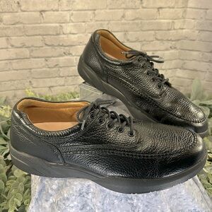 Dr. Comfort “Stallion” Black Leather Casual/Dress Comfort Oxfords Men 12.5W🖤VGUC